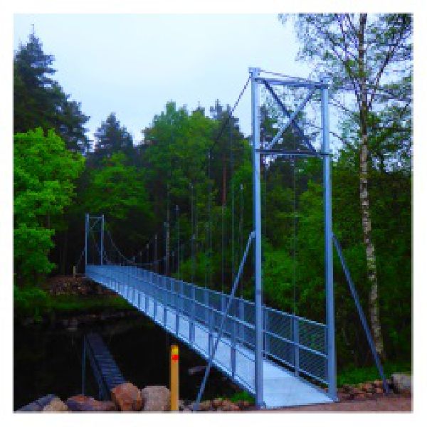 Gångbron över Krokån